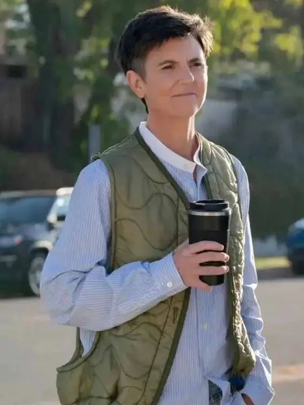 Asal Vision Vests | Your Place or Mine Tig Notaro Green Vest