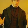 Asal Vision Men Coats | Zorro Diego de la Vega Wool Coat Black